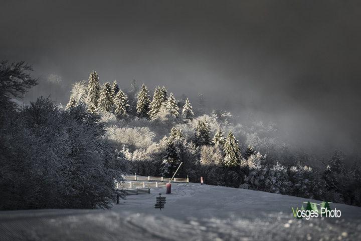 Photographie des Vosges Domaine skiable de la Bresse