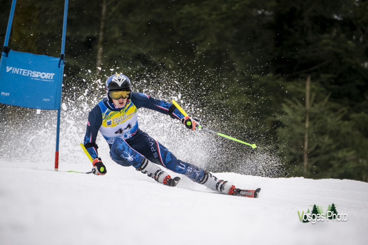 Photographie des Vosges Compétition de ski à la Mauselaine