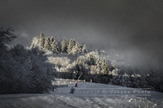 Photographie des Vosges, Domaine de la Bresse Hohneck en hiver